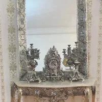 آیینه کنسول شمعدان