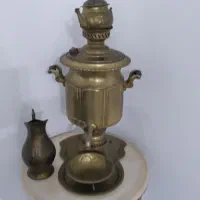 دوعدد سماور وپاسماوری تمام وسایل هاش