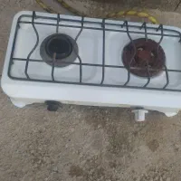 گاز دو شعله زمینی کاملاً سالم وخیلی تمیز