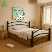 تخت خواب دونفره مدل شادی «تمام فلز» کوالا