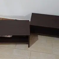 دوتا میز چوبی