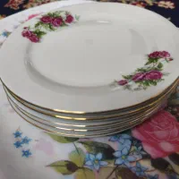 بشقاب های گل سرخ