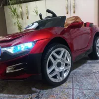 ماشین شارژی BMW زیبا فول آپشن گهواره ای باطری نو