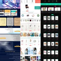طراحی سایت فروشگاهی ، شرکتی ، رزرو آنلاین ، املاک