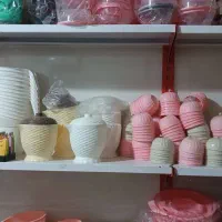 فروش کلی وسایل پلاستیک فروشی|ظروف نگهدارنده، پلاستیکی، یک‌بارمصرف|سنندج, |دیوار