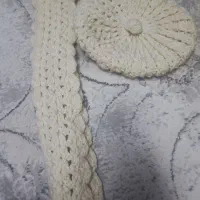 ست کلاه شال کرمی نونو بفروش میرسد|لباس|سنندج, |دیوار