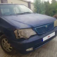پراید ۱۱۱مدل آخر ۹۰آبی کاربری کم کار سالم