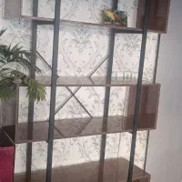 دکوری فلز و چوب|کتابخانه، شلف، قفسه‌های دیواری|زنجان, |دیوار