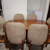 میز غذا خوری شیش نفره شیک