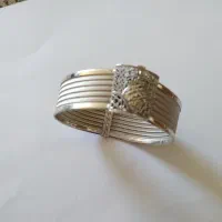 دستبند طلا سفید