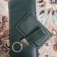 کیف پول چرم طبیعی دست دوز