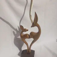 غزال چوبی|صنایع دستی و سایر لوازم تزئینی|رشت, بازار|دیوار