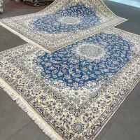فرش دستباف (بساک)جفت ۶ متری نایین زیبا|فرش|مشکین‌دشت, |دیوار