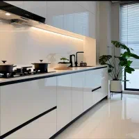 ۲ خواب سالن بزرگ با پنجره قدی و سراسری زیر قیمت