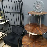 جلومبلی مدل چوب ترکیب فلز باچوب کنسول نهارخوری|مبلمان خانگی و میز عسلی|مشهد, ولیعصر (شهرک غرب)|دیوار