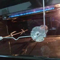 اجاق گاز فردار صفحه وبدنه استیل|اجاق گاز و لوازم برقی پخت‌وپز|مشکین‌دشت, |دیوار