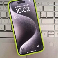 قاب iphone 15 pro با محافظ لنز و اپل ایدی|لوازم جانبی موبایل و تبلت|تهران, حسن‌آباد|دیوار