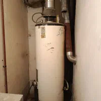 آبگرمکن زمینی ۲۰۰ لیتری تازه تعمیر