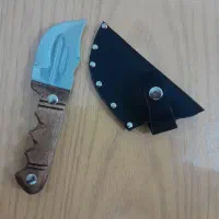 چاقو دست ساز و همراه با غلاف