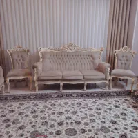 مبل ۹ نفره استیل|مبلمان خانگی و میز عسلی|بجنورد, |دیوار