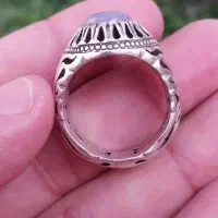 انگشتر نقره عقیق کبود|جواهرات|بندرعباس, |دیوار