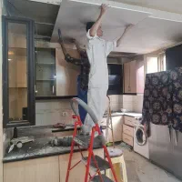 کابینتmdf سالم ۹متر باز گاز و هود|آبچکان و نظمدهنده ظروف|ری, ظهیرآباد|دیوار