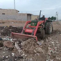 خدمات تراکتور بیلدار و دستگاه جارو