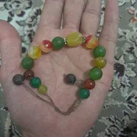 دستبند با سنگ های معدنی