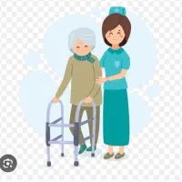 پرستار سالمند خانوم