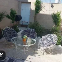 میز وصندلی فلزجنس سنگین