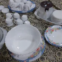 فروش سرویس ۱۸ نفره ارگوپال اصل فرانسه|ظروف سرو و پذیرایی|شیراز, میانرود|دیوار