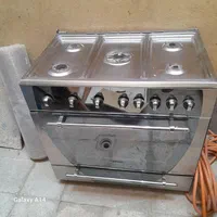 اجاق گاز فر دار و روشویی
