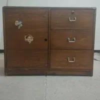 کمد چوبی چرخ دار|کتابخانه، شلف، قفسه‌های دیواری|اهواز, کوی مهدیس|دیوار