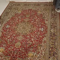 فروش یک جفت فرش دو و نیم سه و نیم برند فرش مشهد