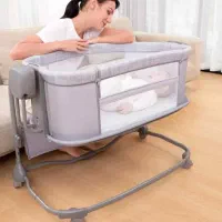 گهواره برقی تخت کنار مادر ماستلا|تخت و سرویس خواب|ساری, |دیوار