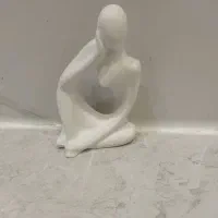 مجسمه سنگ مصنوعی طرح نشسته