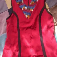 لباس قرمز مشکی یلدایی