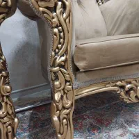 مبل 9 نفره سلطنتی کلاسیک تمام چوب|مبلمان خانگی و میز عسلی|تهران, عباسی|دیوار