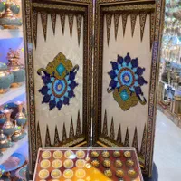 تخته نرد تذهیب صدفی|کلکسیون و سرگرمی|اصفهان, سنبلستان|دیوار