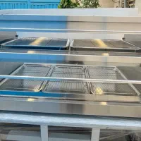 فرپیتزافرریلی‌دیسپلی داگو فریزرتاپینگ سرخکن صنعتی