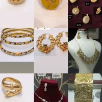 طلا دوتا سه درصد النگو