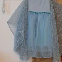 لباس السا آستر دوزی مناسب سن ۴تا۶ سال