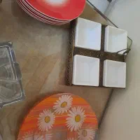 ظروف ، بشقاب ، اردوخوری، جای ادویه