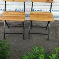 صندلی چوبی تاشو|صندلی و نیمکت|تهران, شهرک ولیعصر جنوبی|دیوار