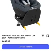 صندلی ماشین کودک Maxi-Cosi Mica 360 Pro|تخت و صندلی بچه|تهران, اختیاریه|دیوار