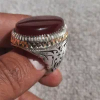 انگشتر نقره خطی|جواهرات|اردبیل, |دیوار