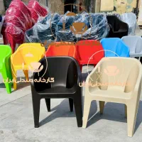 صندلی پلاستیکی  باغی کافه طرح صابر
