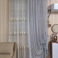 پرده تمیز و نو