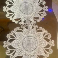 رومیزی ۴تیکه کاملا نو|پرده، رانر، رومیزی|تهران, شهرآرا|دیوار