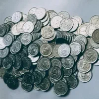 110 سکه ...|کلکسیون سکه، تمبر، اسکناس|بابل, |دیوار